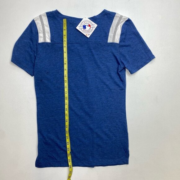 NWT Genuine Merchandise Blue Graphic T-Shirt - Picture 6 of 8
